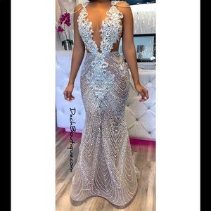 Handmade elegant dress for the best occasions!